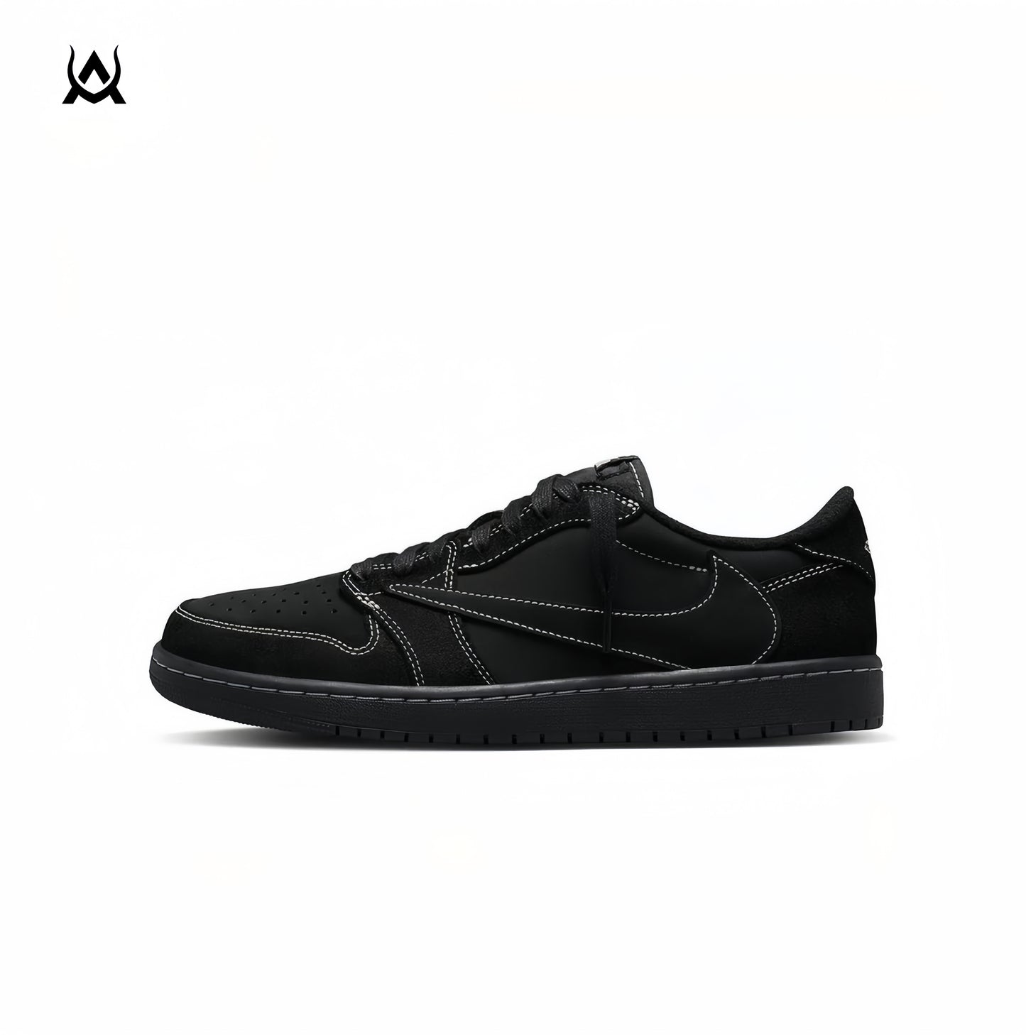 Travis Scott x Jordan 1 Low "Black Phantom"