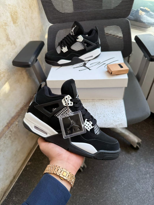 Nike Air Jordan Retro4 'Thunder Black' (Semi UA)
