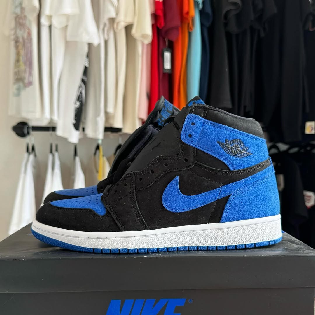 Nike Air Jordan 1 Retro High "Royal Reimagined" (Semi UA)