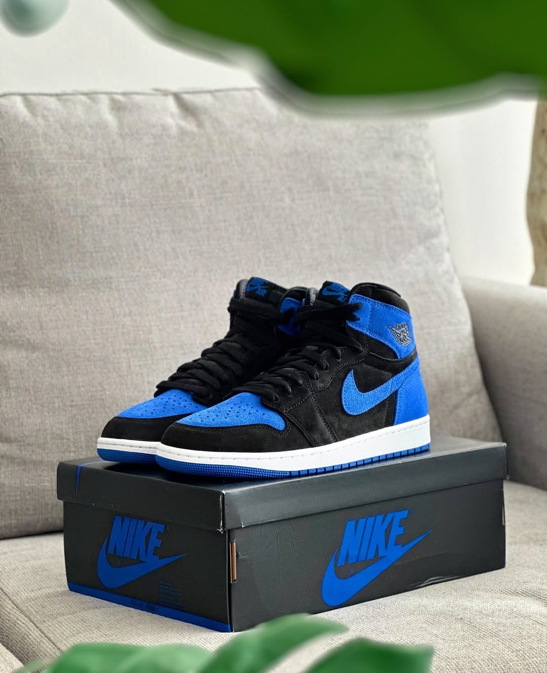 Nike Air Jordan 1 Retro High "Royal Reimagined" (Semi UA)