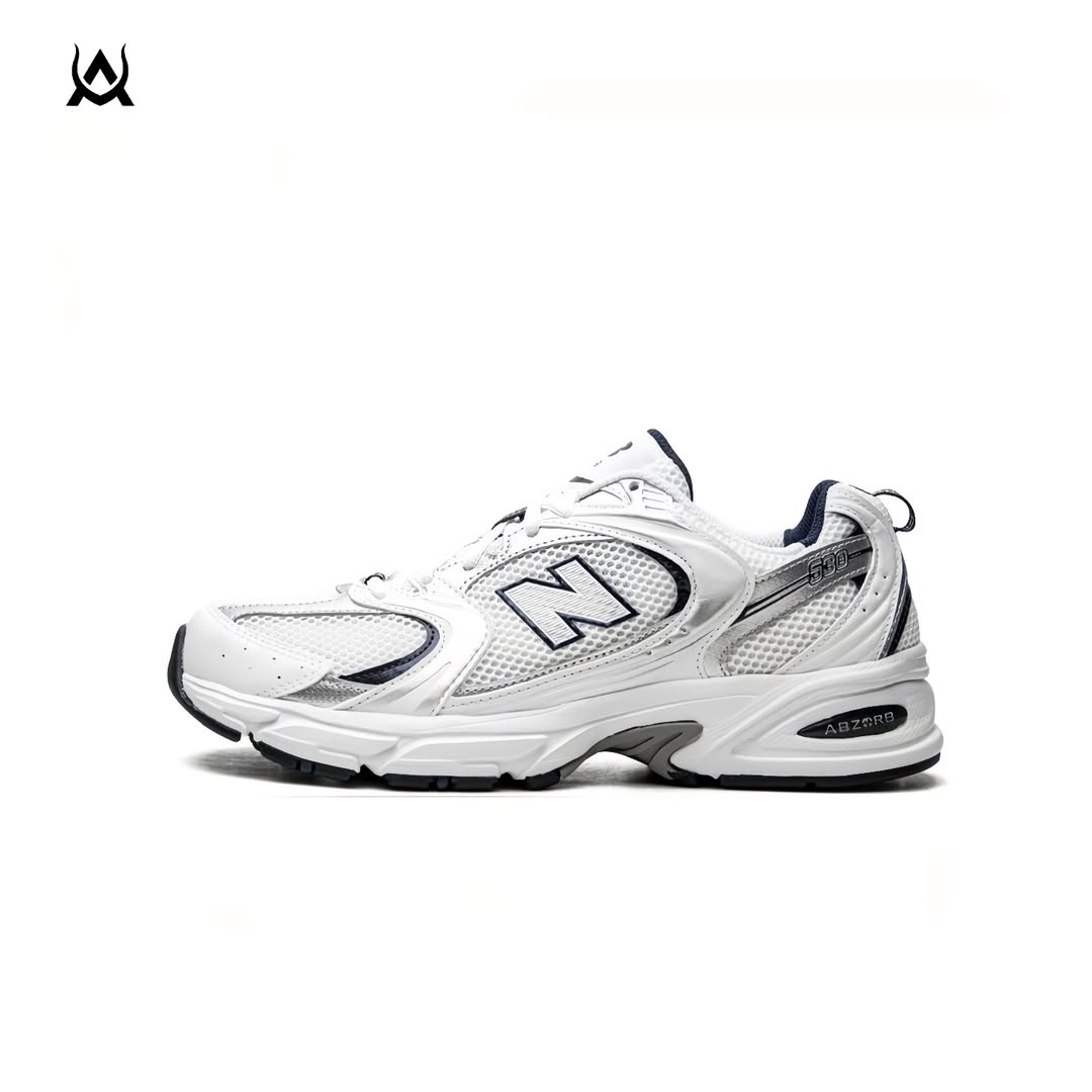 Newbalance 530 "White Silver Navy"