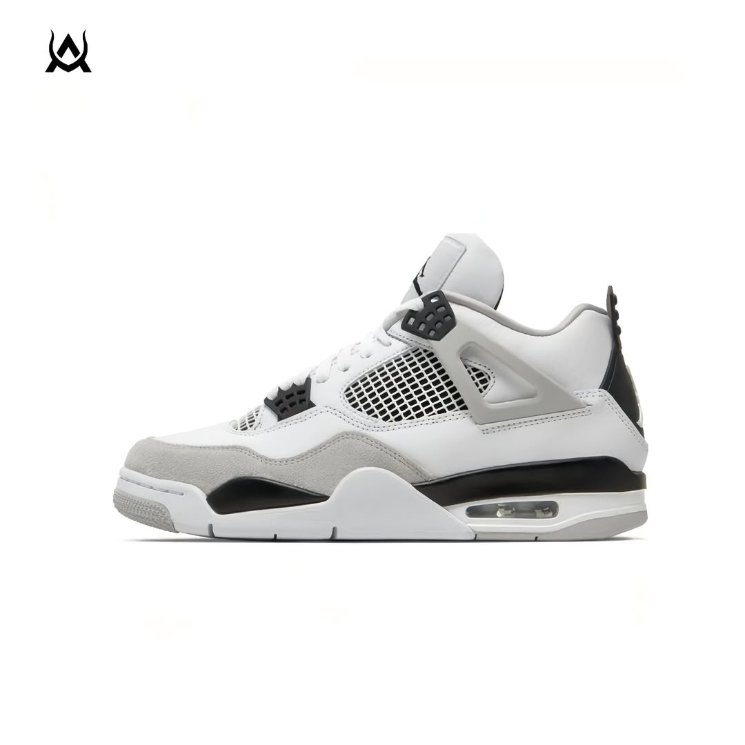Nike Air Jordan Retro4 "Military Black" (Semi UA)