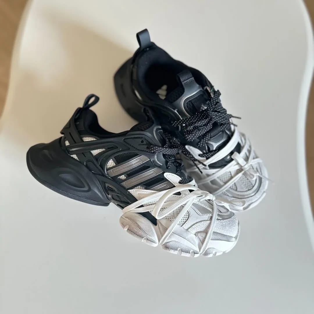 Adidas Xlg Deluxe Runner 'Black White'
