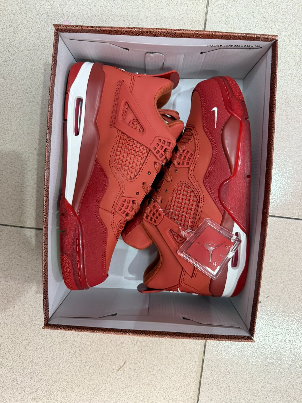 Nigel Sylvester x Air Jordan Retro4 Sp "Brick By Brick" (Semi UA)