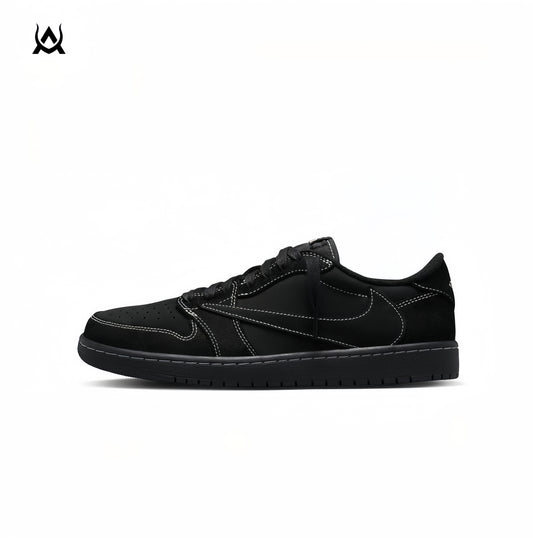 Travis Scott x Jordan 1 Low "Black Phantom"