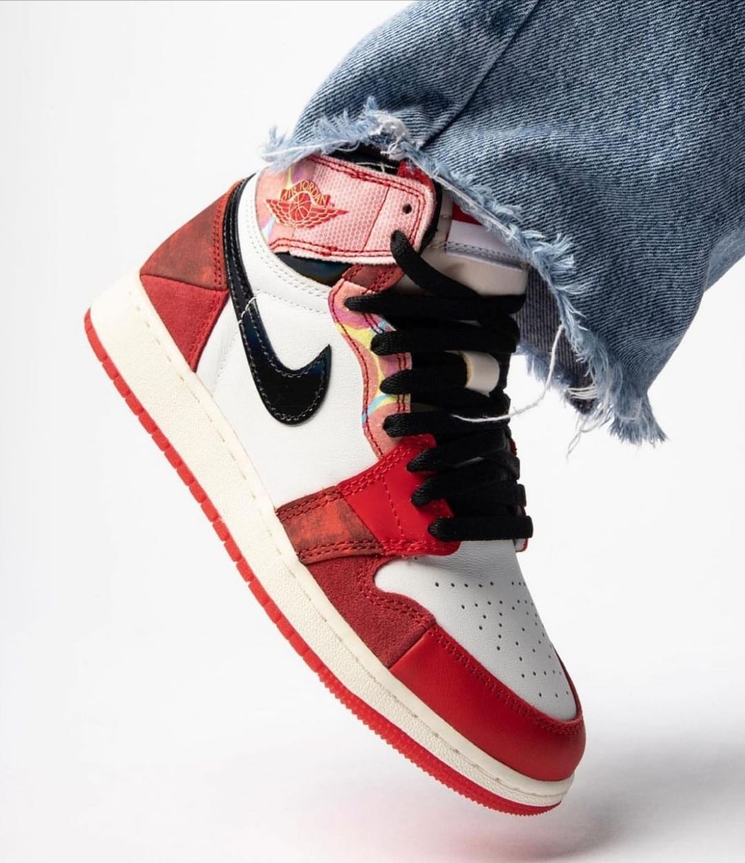 Nike Air Jordan Retro1 High x Spiderman Across The Spiderverse (Semi UA)