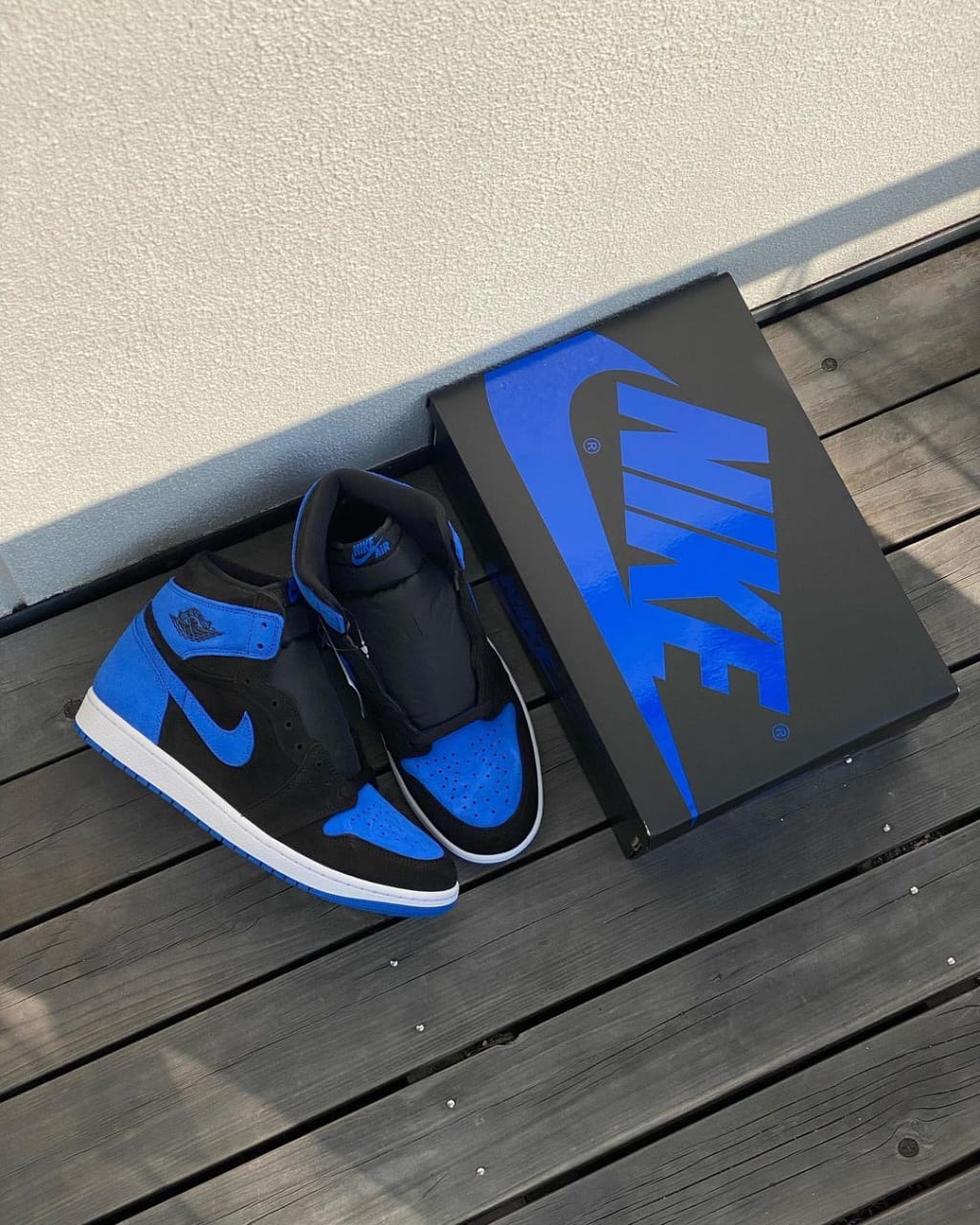 Nike Air Jordan 1 Retro High "Royal Reimagined" (Semi UA)
