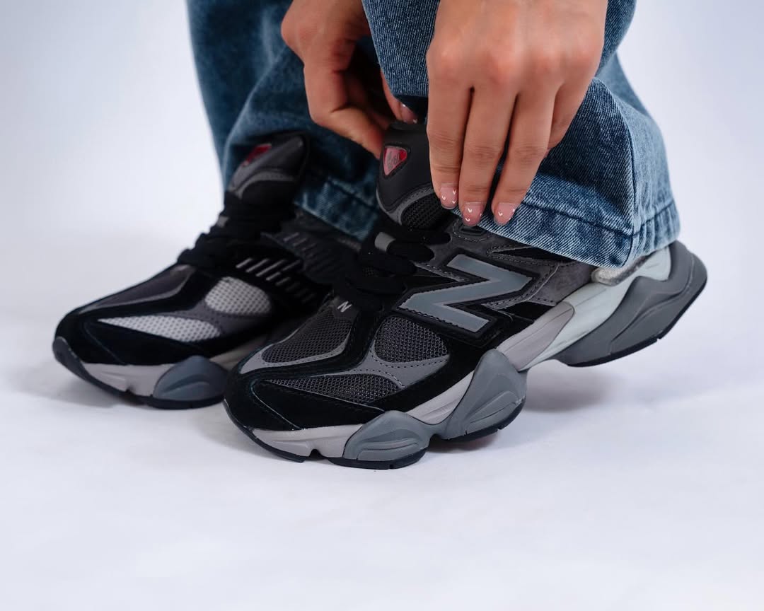 New Balance 9060 Black Castlerock Grey