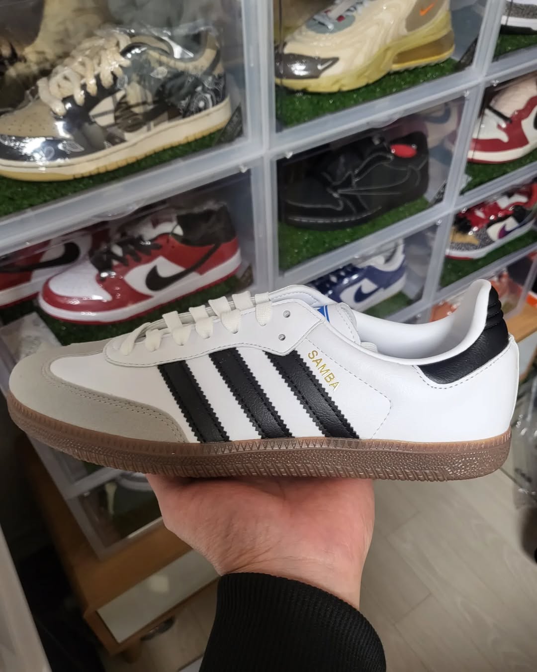 Adidas Samba Og Cloud White Black (Semi UA)