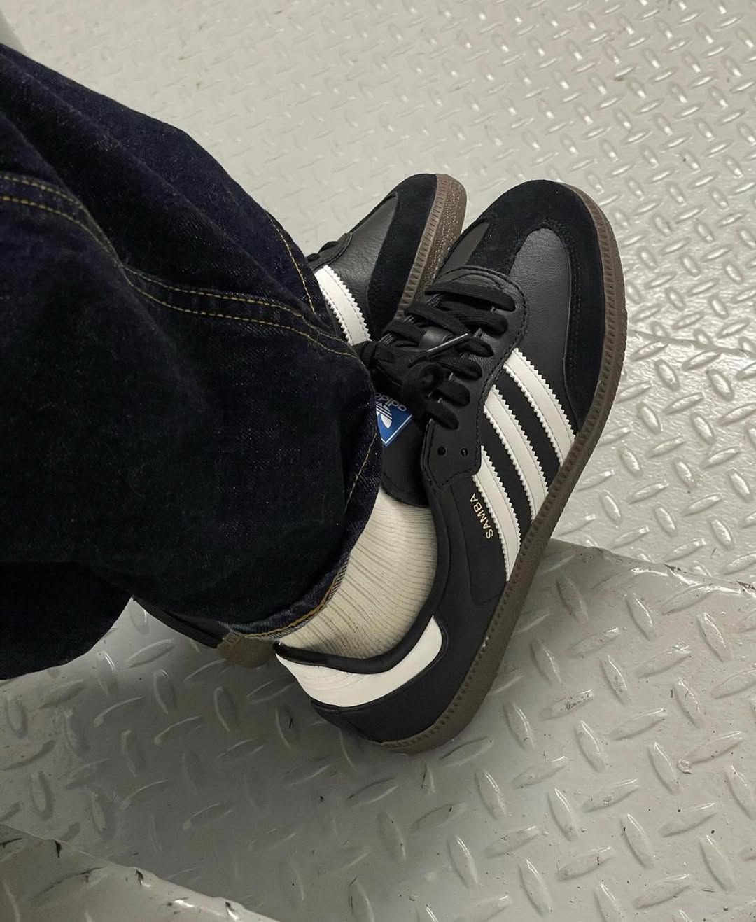 Adidas Samba Og Black White (Semi UA)