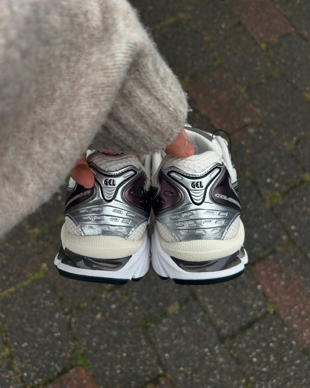 Asics Gel Kayano 14 'Cream Black Metallic Plum'