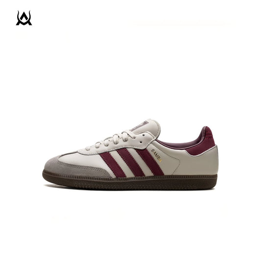 Adidas Samba Og "Putty Grey Maroon"