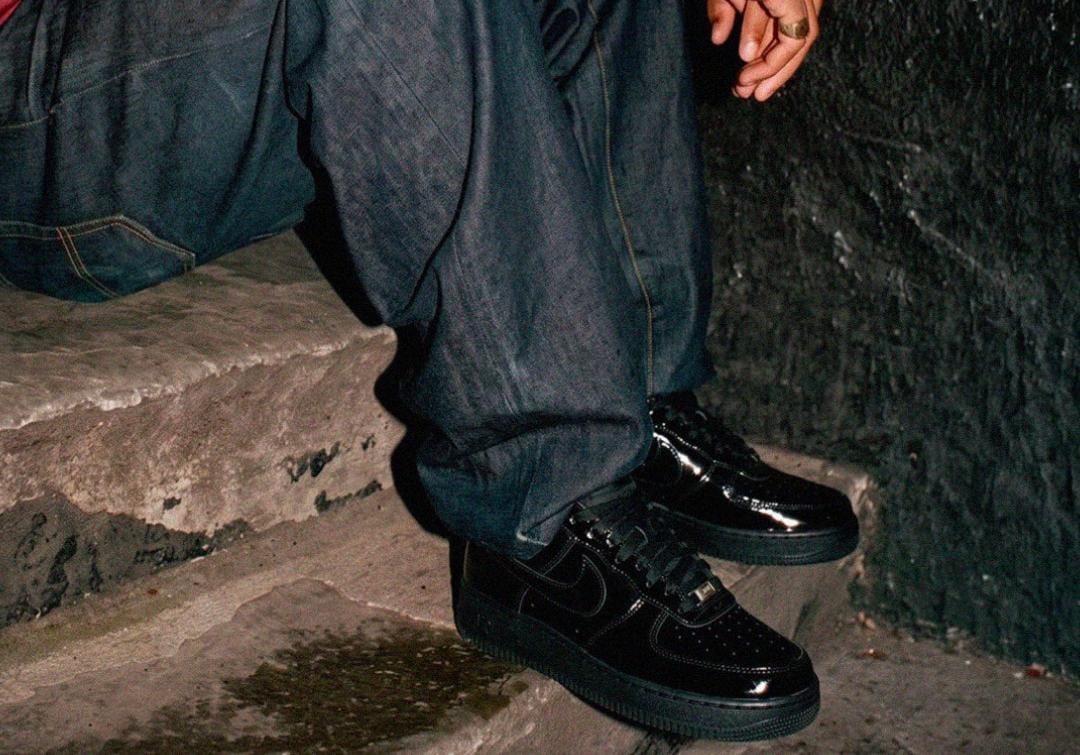 Nike air force 1 Low 'Black Patent'