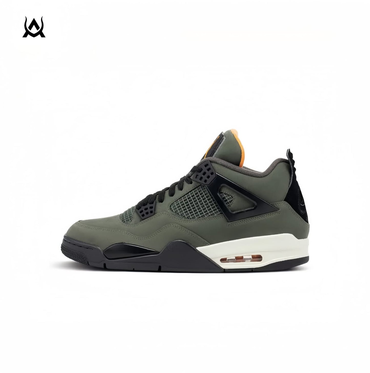 Nike Air Jordan Retro4 x Undefeated "Deep Green Clementine"
