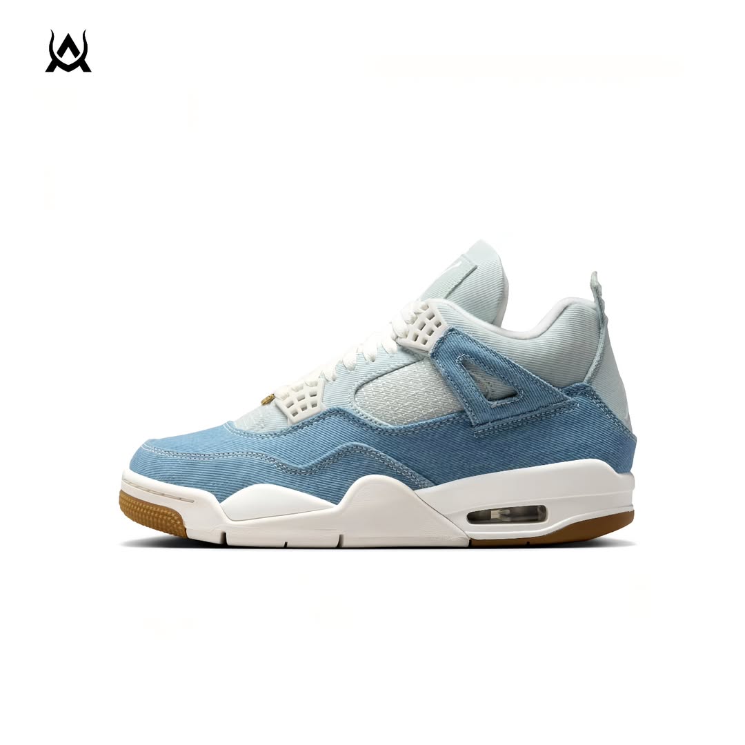 Nike Air Jordan Retro4 Denim "Worn Blue" (Semi Ua)