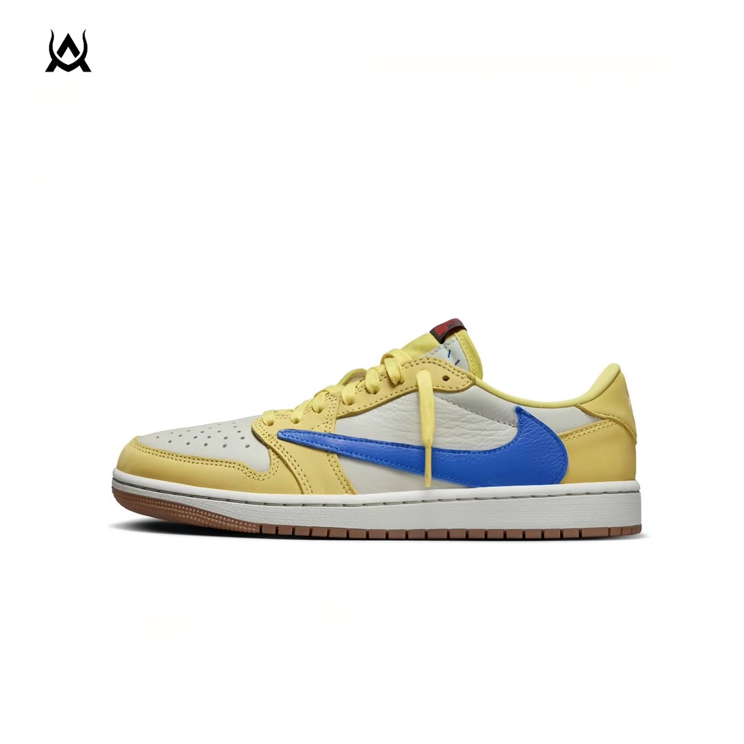 Travis Scott x Air Jordan 1 Retro Low "Canary"