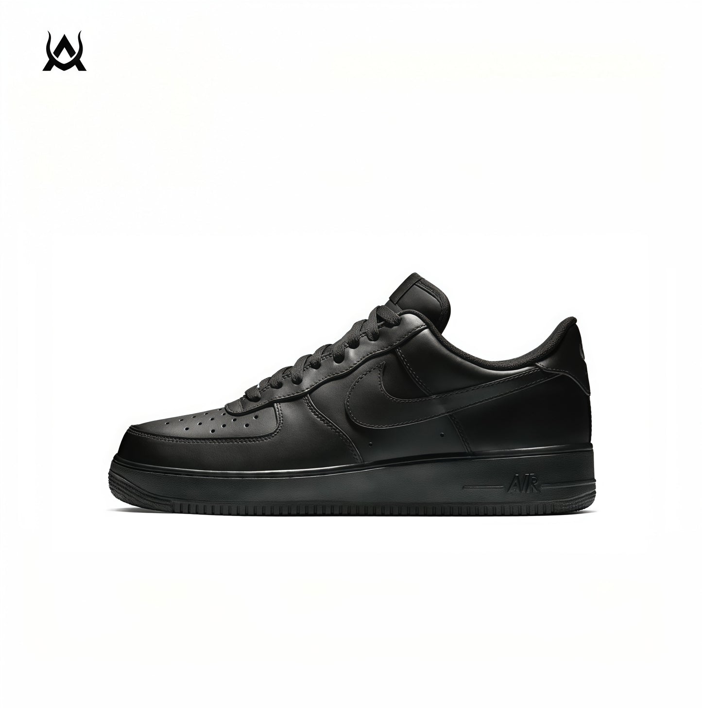 Nike Air Force 1 Low "Triple Black" (UA)