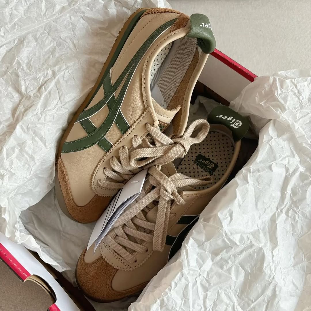 Onitsuka Tiger Mexico 66 "Beige Grass Green"