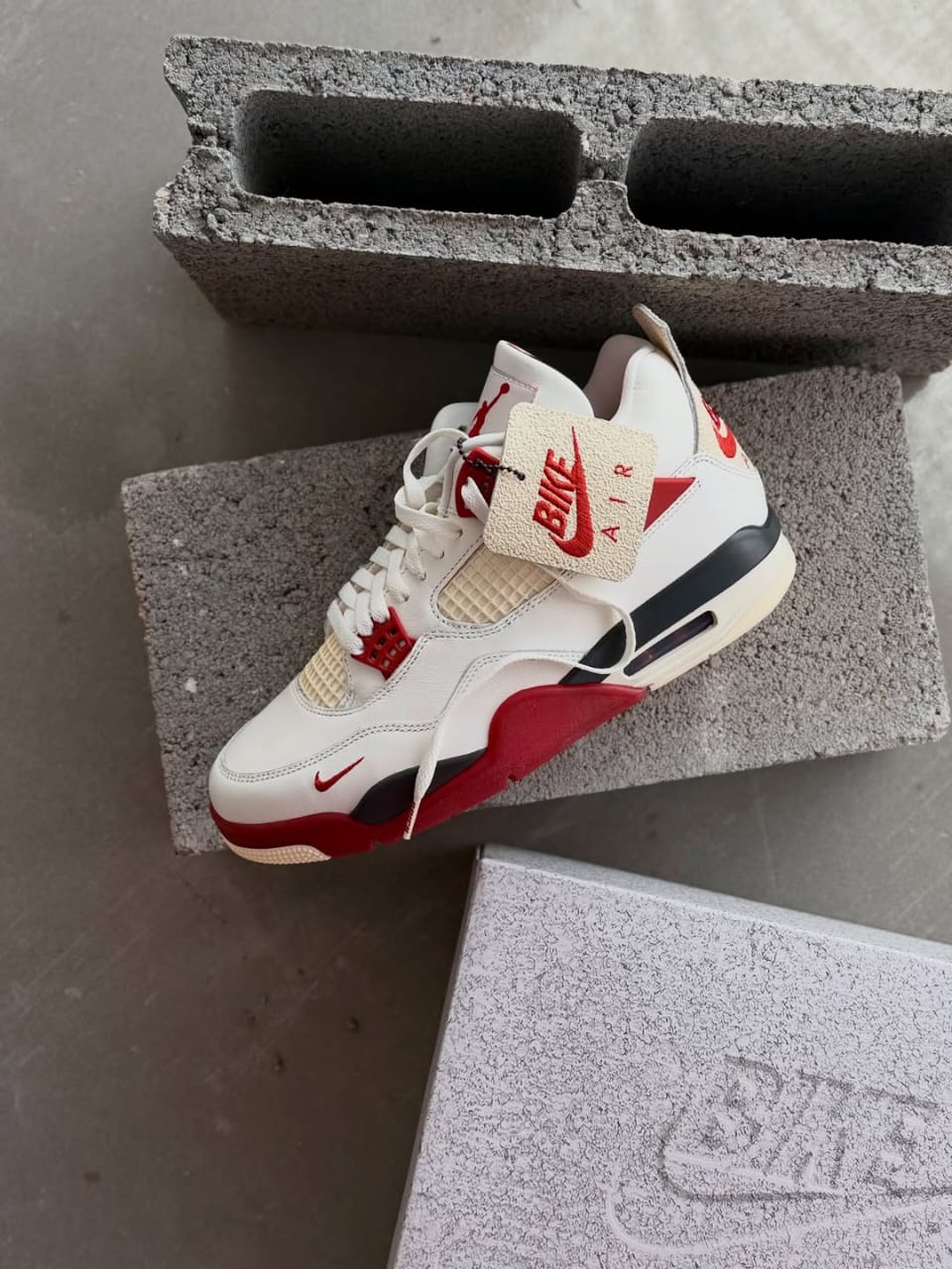 Nigel Sylvester x Nike Air Jordan 4 "Brick after brick"