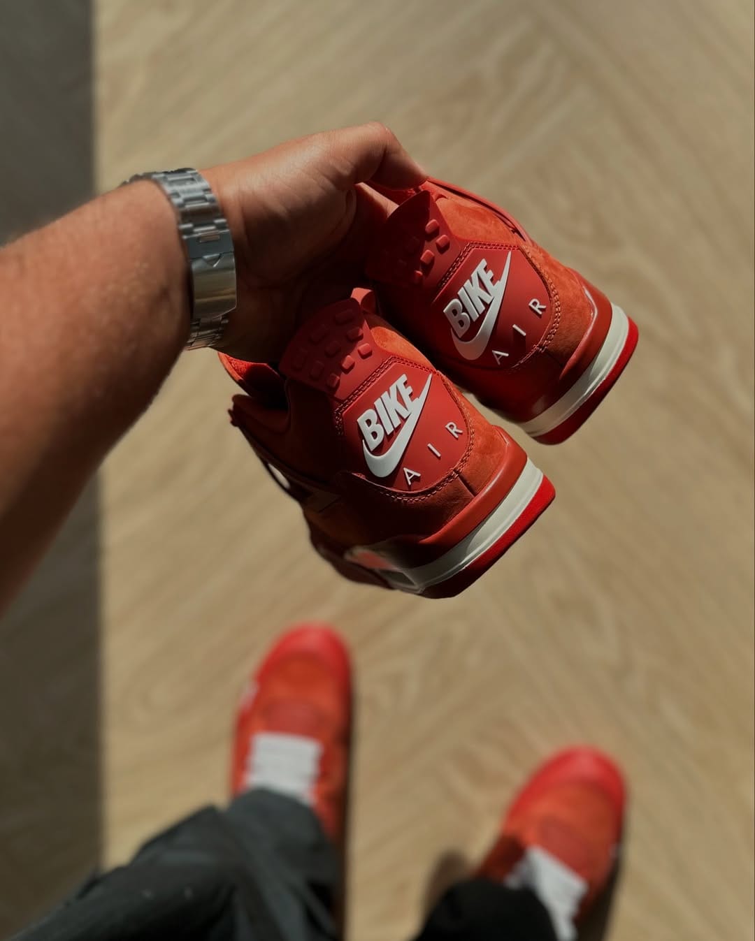 Nigel Sylvester x Air Jordan Retro4 Sp "Brick By Brick" (Semi UA)