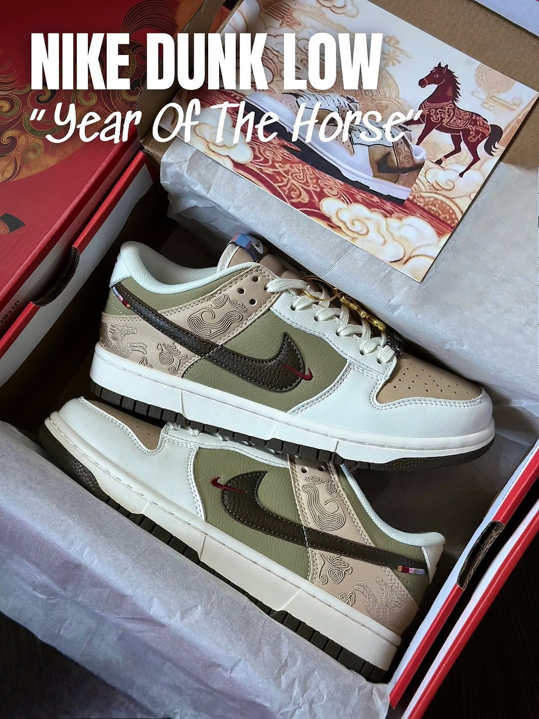 Nike Sb Dunk Low "Year Of The Horse"