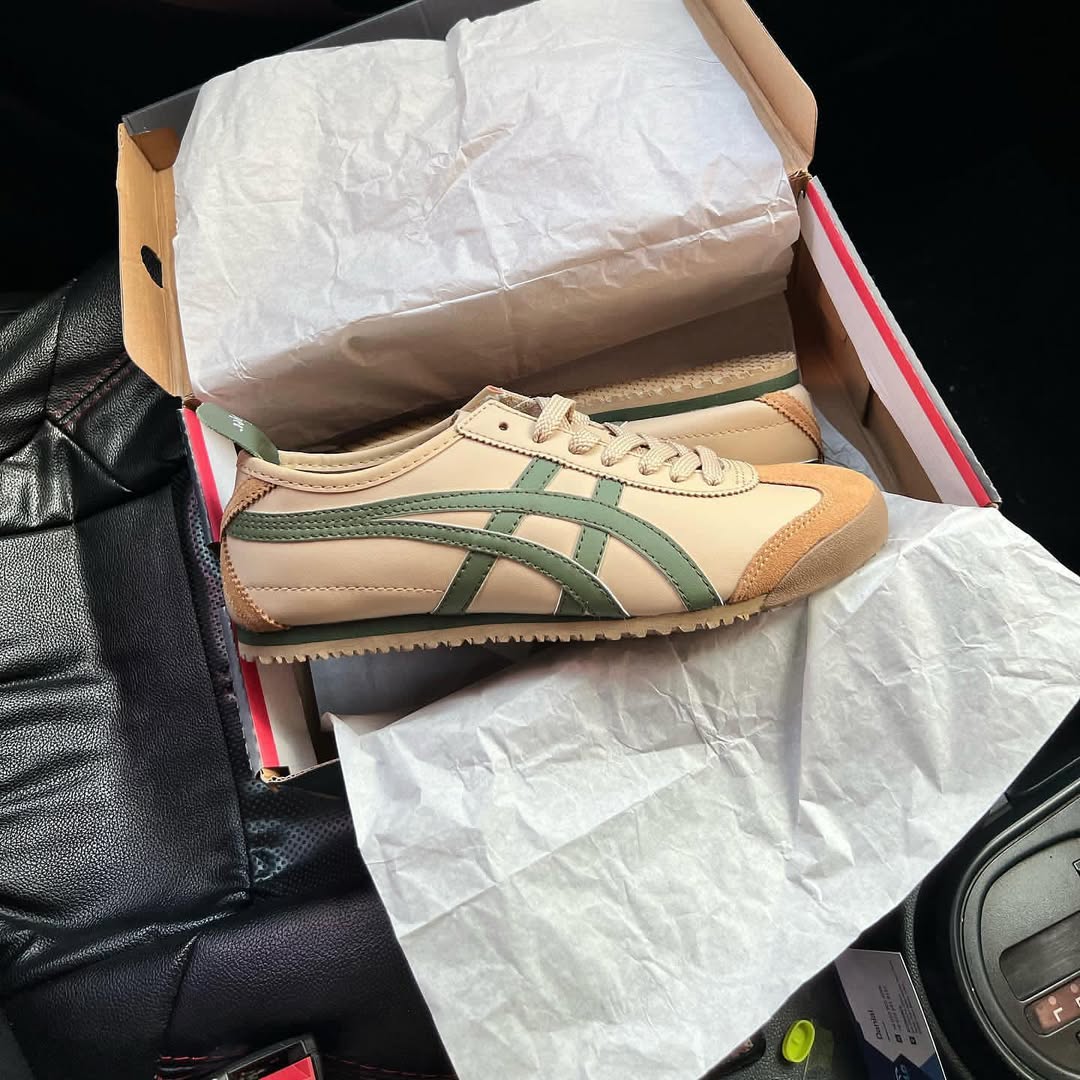 Onitsuka Tiger Mexico 66 "Beige Grass Green"