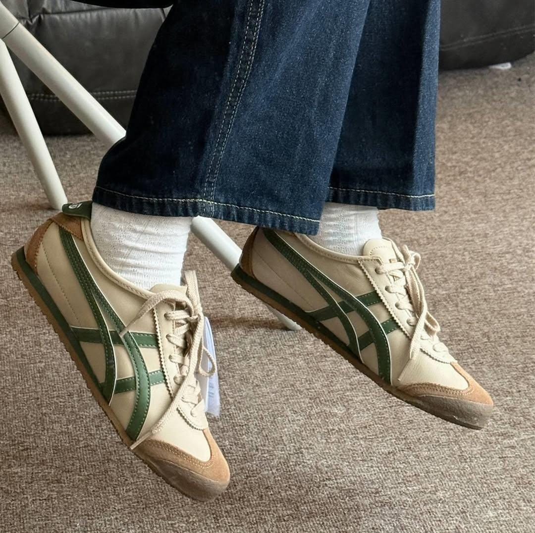 Onitsuka Tiger Mexico 66 "Beige Grass Green"