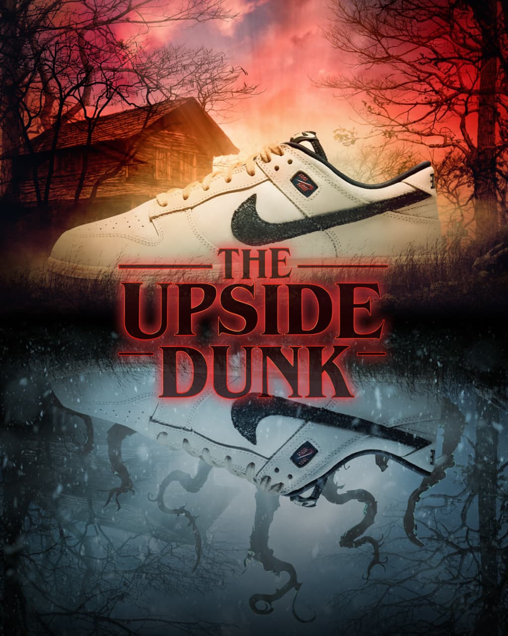 Nike Sb Dunk Low x Stranger Things "Phantom & Midnight Navy" (UA)